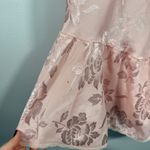 Victoria's Secret Vtg 80s Victoria’s Secret Union Made USA Chemise Dress Floral Jacquard Lace S Photo 8