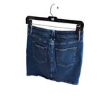 Good American  The Denim Mini Skirt Size W28 Blue Casual Photo 1