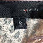 Lovposh Beautiful peach blush lace dress with see through waist and back size small Photo 4
