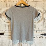 Gray and Blue Graphic Tee Size M Photo 1