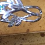 Blue Spinel Chrome Diopside Sterling Silver Ring Size 6 Photo 5