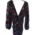 Majorelle  NEW Ava Deep Vneck Ruched Mini Dress Photo 5