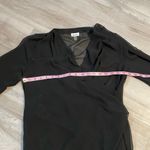 DKNYC Black Formal Long Sleeve Sheer Sequin Party Dress Photo 11