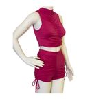 Fuchsia Raspberry Runch Two Piece Set Pink Photo 4