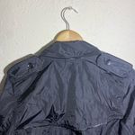 Burberry London New With Out Tags Black Trench Coat ( 6 ) Photo 11