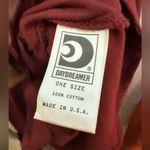 Free People NWOT Daydreamer Gingham Heart One-Size Long-Sleeve Tee - red combo - OS one size Photo 11