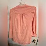 kim rogers  2X  Coral Eyelet Blouse Photo 1
