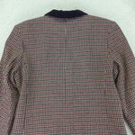 Norton Mcnaughton Vtg 90s  Blazer Houndstooth Velvet Collar 6 Academia Oversized Photo 7