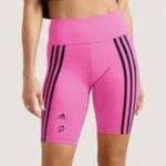 Adidas NWT X Peloton Shorts Pink with Black Accents Shorts Photo 1