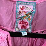 Johnny Was  CLEMENCE BLOUSE‎ in Pink, Size Medium Photo 7
