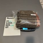 Vintage Prestige of Boston Brown Herringbone Wool blend Tweed Blazer Size 12 Photo 8