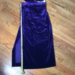 ZARA Elegant Purple Velour Top and Skirt Set NWT Photo 10