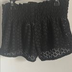 Roxy Black Eyelet Lace Women’s Cover Up Beach Pool Summer Shorts Photo 6