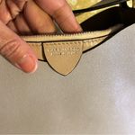 Marc Jacobs  Made in Italy Light Gray Leather Hobo Bag with Tan Strap Photo 6