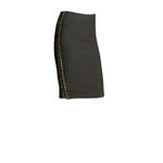 Catherine Malandrino NWT Ponte Lace Up Side Pencil Skirt in Noir Black L $245 Photo 5