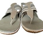 Sorel  Out N About Plus Walking Leather Sage Green Sandals size 9.5 Photo 2