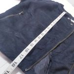 Lovers + Friends Women size Small Black Crop Moto Jacket Photo 4