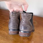 Sorel • Emelie chelsea boots Quarry grey taupe leather waterproof low ankle Photo 9