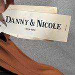 Danny & Nicole Vintage  Petite Size 8 Brown Animal Print Collar Knee Length Dress Photo 6