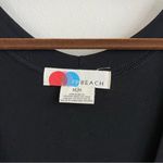 Free People  Beach Black Rosebowl Jumpsuit Size Medium Photo 3