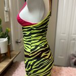 Zebra dress Pink Size M Photo 5