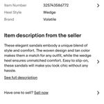 Volatile snakeskin high end thong wedges comfortable size 10 women’s Tan Photo 10