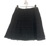 Nanette Lepore  Black Lace Crochet Formal Stylish Mini Skirt Women Sz 8 Photo 1