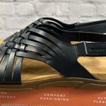 Easy Spirit Women’s Mar Leather Comfort Sandals Ultra Flexible Dark Blue 11M NWT Photo 2