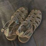 Keen  Gray and Teal Sandals Photo 0