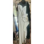 Chiara Boni  La Petite Robe Ethane Rosette Gown. Size 4 Photo 8