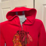 Reebok , Chicago Blackhawks women’s size medium‎ zip up hoodie #54 Photo 2