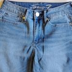 Seven7  Tummyless Skinny Ankle Jeans 4 26x25 Aurora MY1466 Photo 4