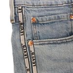 Levi's Levi’s Premium 501 Jean Short Women 32 Blue Light Wash Boho City Festival Resort Photo 6