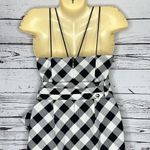 White House | Black Market  NWT Size 2 Picnic Gingham Midi Sheath Dress w/ Bow Belt Photo 4