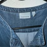 Athleta -Chambray Hana Henley Dress- size xs Photo 5