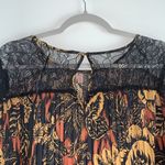 Sunny Leigh  PLUS PLEATED TOP WITH LACE SHOULDER, Burgundy,2x,NWT Photo 4