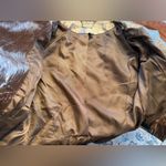 White House | Black Market  Metallic Leather Jacket- XS Photo 6