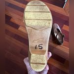 Dansko  Lilah Mary Janes Shoes Chestnut Brown Leather Clogs Size 36 Comfort Photo 5