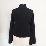 Cooperative Co-operative Black Mock Turtleneck Sweater Size Medium Photo 10