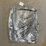 Windsor NWT Asymmetrical Snake Skin Pencil Skirt, Size Medium Photo 4