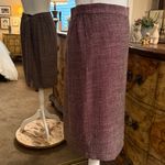 Eileen Fisher Brown Linen Pencil Skirt-Unlined Photo 1