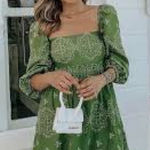 ZARA  openwork Embroidered Dress size XS Photo 0