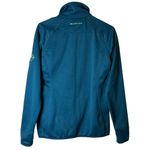 Mammut‎ Teal Blue Borah Fleece Asymmetrical Jacket Women’s Small 1010 Photo 5