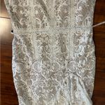 Bronx and Banco  bride bridal wedding white boho Tiffany Blanc Dress size medium Photo 13