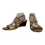 Franco Sarto Danila2 Wedge Sandals Reptile Snakeskin 9.5 Photo 9