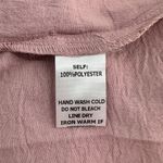 Mittoshop  Light Mauve Sleeveless Button Front Tiered Mini Dress size XL NWT Photo 11