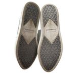 Franco Sarto  Silver Oxford Sneakers Gold Wingtip Lace Up Almond Toe Academia 8 Photo 3