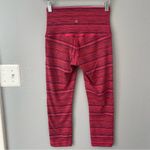 Lululemon Wunder Under High Rise Crop Cyber Boom Juice Alarming - size 6 Photo 5