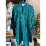 Sachin + Babi  Coco Lace A-Line Dress Green Womens Size Small Photo 2