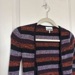 Ganni  Striped Merino Rib Cropped Cardigan Maxi Skirt Set Photo 12